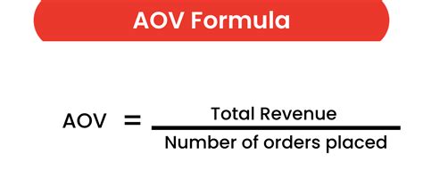 aov formula|what is aov in business.